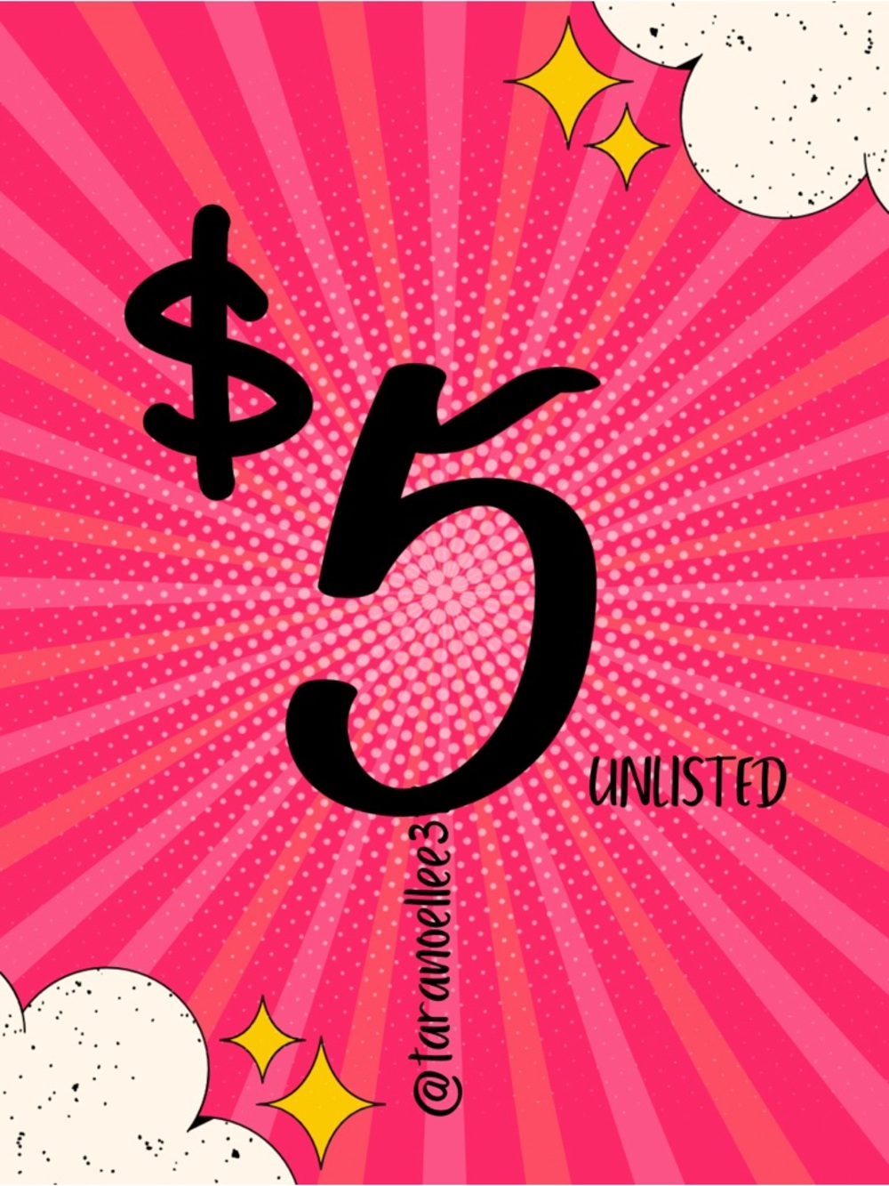 $5 Posh After Dark  Pink Tag Unlisted